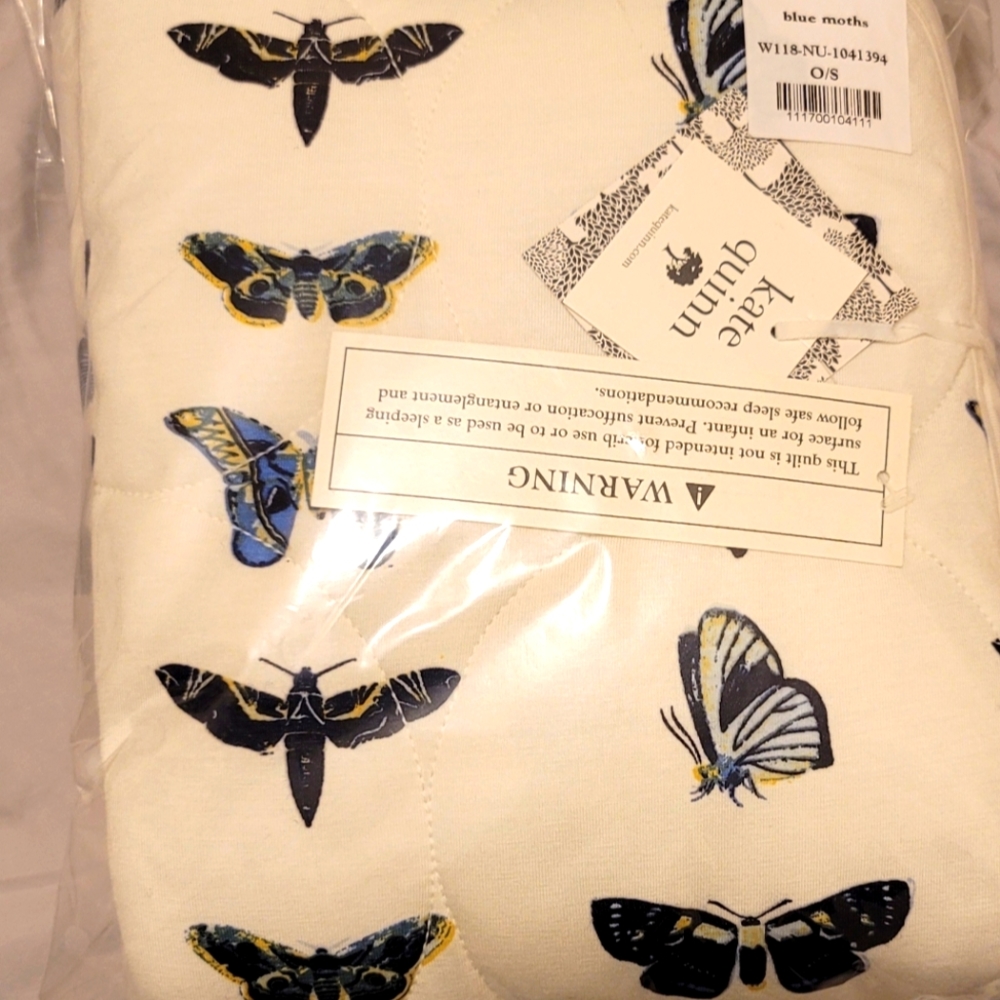 blue moth quilt